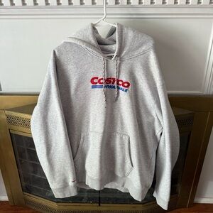 Men’s Costco Wholesale Grey Hoodie
